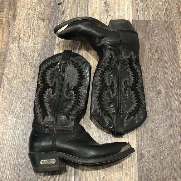 metal tipped cowboy boots